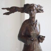 portfolio bronzen beelden monique bosch La grande Edith